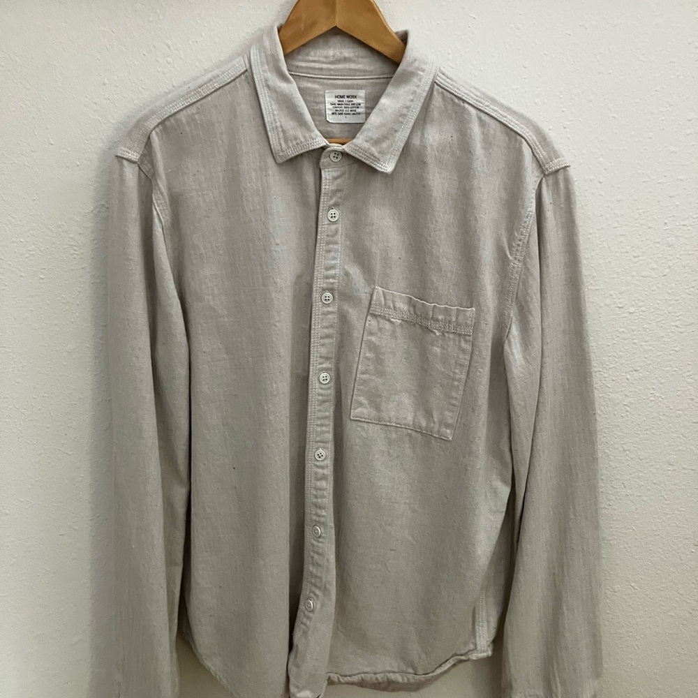 Classic Men's Organic Cotton Button-Down Shirt